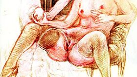 Vintage Erotic Scenes Captured Raw