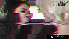 avery black tempts karlee grey's caring touch into wet pussy play