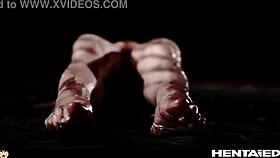 oh god this horny petite teen's pussy stretches wide laying alien eggs on monster cock