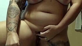 married redhead video calls lover while husband watches and jerks off furiously