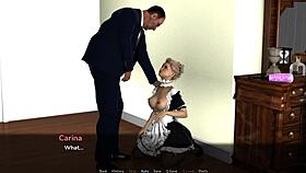 playin carina maid big tits blowjob creampie toy fun endin!