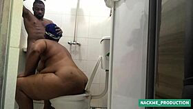 intruder enters married bbw home for intense wet shower pounding session