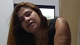 married redhead video calls lover while husband watches and jerks off furiously