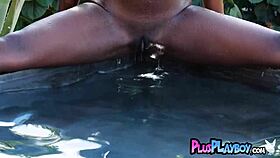 Big Ass Ebony's Naked Poses Hide Playboy Temptations