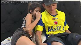 sharing the bed led to wild pussy licking and submissive latina sex