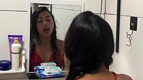 Hot Amateur Latina Sits On Cock Till Explosive Orgasm Ride