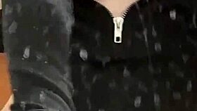 oh damn sexy elza kom in nylons rips clothes for domination