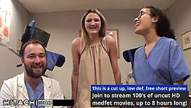 Freshman patient hitachi orgasm in hospital