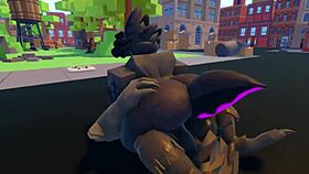 POV whoreblox furry ass game adventure with big ass comp for 18+