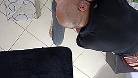 Doctor Rips Leggings for Doggystyle Cum on Stranger's Ass