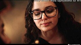 big tits vampire babe rikako crave nerdy leana's wet pussy scissoring domination?