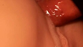 stretching her tight ass with my cock feels incredible