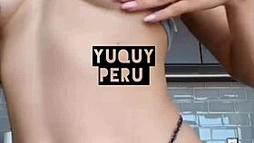 peruvian girl auditions in casual casting session