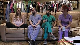 Doctor Fucks Pregnant Nurse Nova Maverick In Hospital Fetish Scene