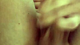 my huge tattooed uncut cock cums handsfree from anal