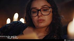 big tits vampire babe rikako crave nerdy leana's wet pussy scissoring domination?