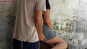 Wife Leaves, Curvy Maid Sneaks Big Cock Inside