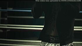 alexa tomas milf curves seduce even in steamy boxing ring threesome