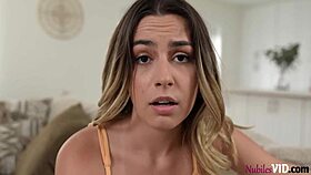 whoa chanel camryn's big tits bounce as she rides big cock in every position cumshot finish