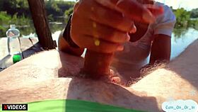 i jerk stranger's cock for cash in risky public spot