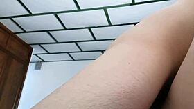 Colombian BBW milf bent over for creampie doggystyle