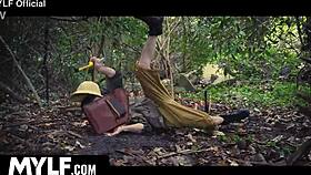 frustrated tall big ass redhead milf dominates man in amazon position after long dry spell