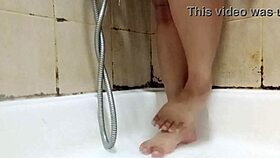 chubby asian feet tease for barefoot lovers homemade