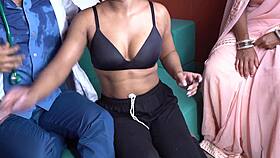 Indian doctor patient roleplay with dirty hindi talk