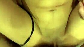 asian teen cheats with boyfriend's cum ride