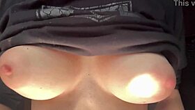 Italian Milf Artemisia Love Bounces Huge Natural Tits Close Up