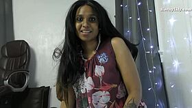 hot indian babe delivers intense jerk off instructions with hindi audio moans