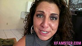 😏 slim petite homemade babe sucks big cock till facial cumshot 💦