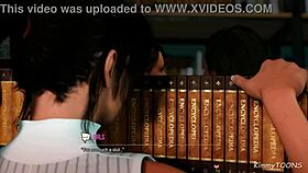 uhh lora croft the hot librarian aint wearing panties under skirt...