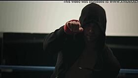 alexa tomas milf curves seduce even in steamy boxing ring threesome