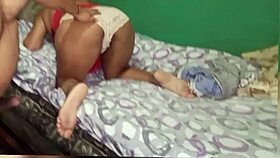 Housewife gets ass and pussy licked before deep penetration