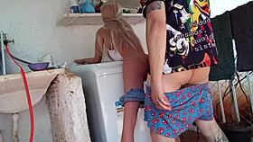gostosa esposa sneaks anal toy fun outdoors betraying hubby with public fuck doll vibes 😈🍑