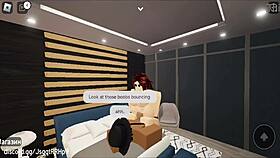 She gets picked up at the club then fucked hard with creampie in roblox condo