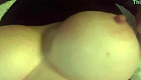 horny artemisia love bounces juicy natural tits