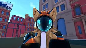 POV whoreblox furry ass game adventure with big ass comp for 18+