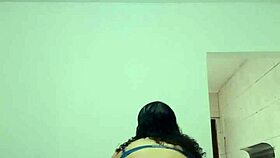 Chubby Latina dances sexy funk showing natural tits orgasming hard