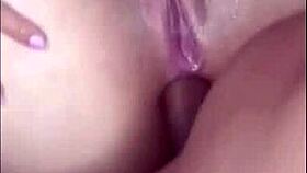 😍 sexy latina babe spreads her tight ass for my huge cock creampie inside!