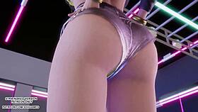 mmd hwasa akali's sexy kpop hentai dance explodes!