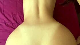 She prefers doggy style for intense roommate pounding sessions