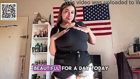 big tits bouncing wildly in college tryout frenzy