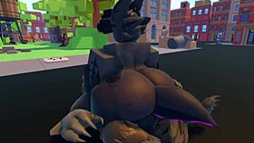 POV whoreblox furry ass game adventure with big ass comp for 18+