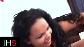 Hot brunette babe loves deep anal pounding 🍑🔥