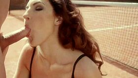 Pretty CFNM Babe Masters Intense COCK SUCKING