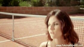 Pretty CFNM Babe Masters Intense COCK SUCKING