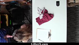 Teen Swallows Officer Jizz in Deal Before Cops Lifterx