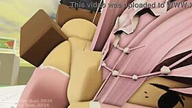 pink haired freak dives into intense partner action